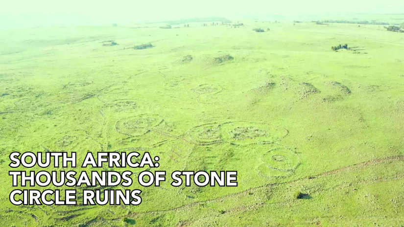South Africa: thousands of stone circle ruins